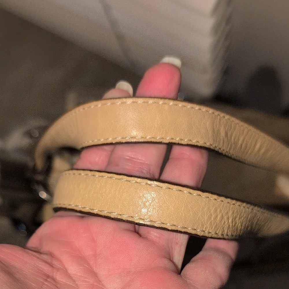 2009 Coach  Kristen Tan Signature C Shoulder Bag 13129 - Picture 4 of 16